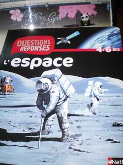 L'espace - Nathan - Les lectures de Liyah