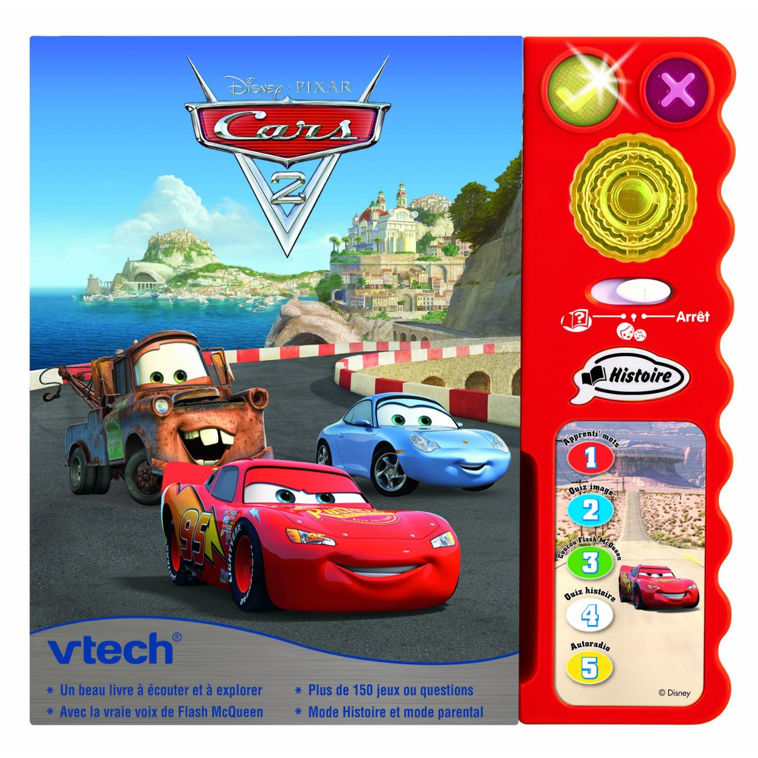 Cars 2 - Vtech - Les lectures de Liyah
