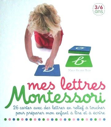 activités montessori Mes lettres Montessori - Nathan - Les lectures de Liyah