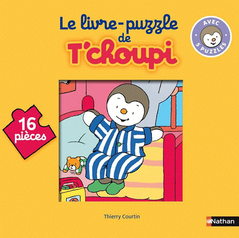 T'choupi Livre puzzle - T.Courtin - Les lectures de Liyah