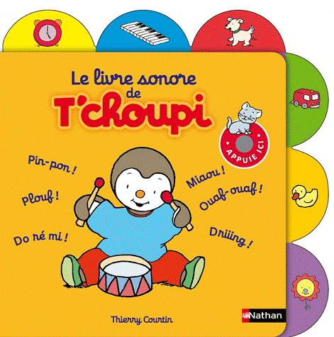 T'choupi Livre sonore - T.Courtin - Les lectures de Liyah