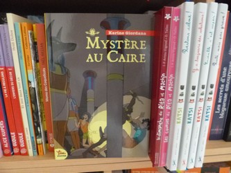 livre jeunesse Mystère au caire - Chat qui bulle - Les lectures de Liyah