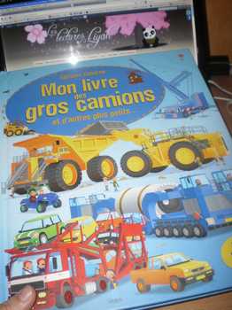 Mon livre des gros camions - Usborne - Les lectures de Liyah