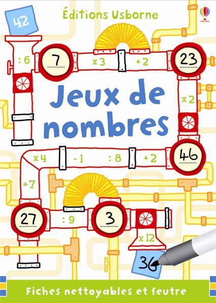 Jeux pour enfants les nombres - Usborne - Les lectures de Liyah