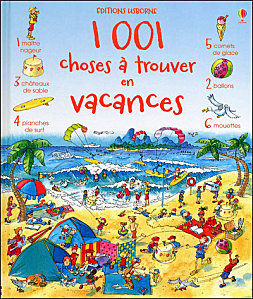 1001 choses à trouver en vacances - Usborne - Les lectures de Liyah