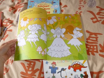 Coloriages 2  - Usborne - Les lectures de Liyah