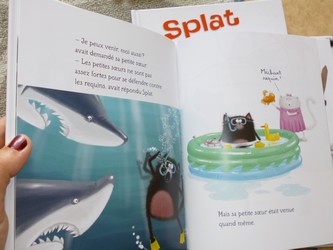 Splat raconte ses vacances - Nathan - Les lectures de Liyah