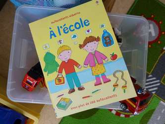 A l'école - Usborne - Les lectures de Liyah