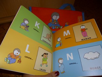 T'choupi reconnait les lettres - Nathan - Les lectures de Liyah