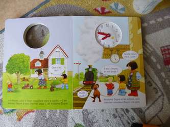 Lire l'heure 1 - Usborne - Les lectures de Liyah