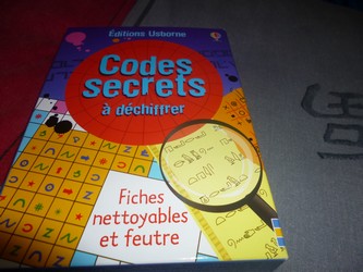 Codes secrets a déchiffrer - Usborne - Les lectures de Liyah