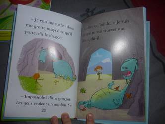 Le dragon réticent - Usborne - Les lectures de Liyah