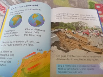 La planete terre 1 - Usborne - Les lectures de Liyah