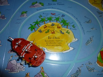 Le bateau pirate 2 - Usborne - Les lectures de Liyah