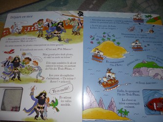 Le bateau pirate 3 - Usborne - Les lectures de Liyah