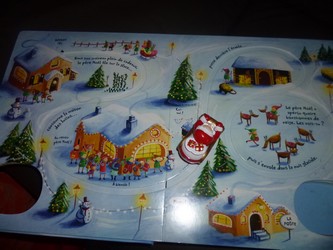 Le voyage du pere noel 1 - Usborne - Les lectures de Liyah