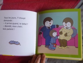 T'choupi Maman attend un bébé 1 - Nathan - Les lectures de Liyah