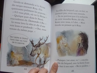 La reine des neiges 1 - Usborne - Les lectures de Liyah