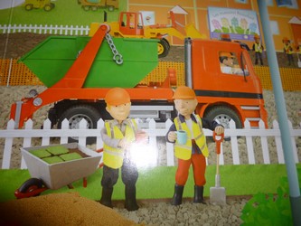 Les bruits du chantier 1 - Usborne - Les lectures de Liyah