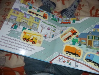 Camions et engins 1 - Usborne - Les lectures de Liyah