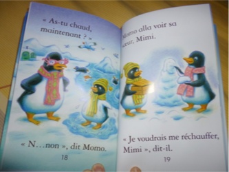 Le petit manchot frileux 1 - Usborne - Les lectures de Liyah