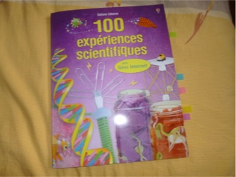 100 expériences scientifiques - Usborne - Les lectures de Liyah