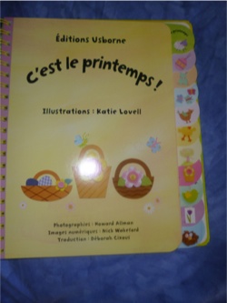 C'est le printemps 2 - Usborne - Les lectures de Liyah