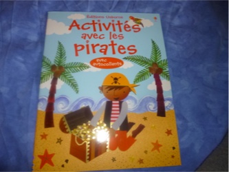 Activités avec les pirates - Usborne - Les lectures de Liyah