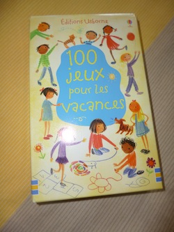 100 jeux pour les vacances - Usborne - Les lectures de Liyah