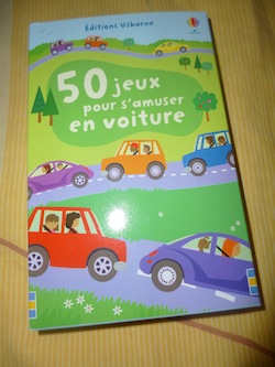 50 jeux pour s'amuser en voiture - Usborne - Les lectures de Liyah