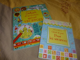 Cahier activités vacances - Usborne - Les lectures de Liyah