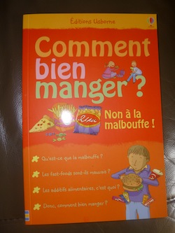 Comment bien manger - Usborne - Les lectures de Liyah