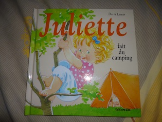 Juliette fait du camping - Lito - Les lectures de Liyah