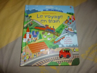 Le voyage en train - Usborne - Les lectures de Liyah