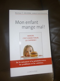 Mon enfant mange mal - Larousse - Les lectures de Liyah