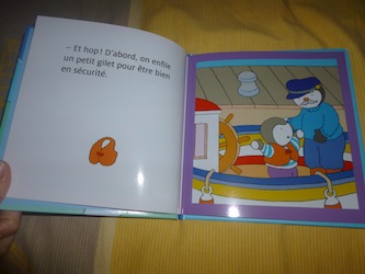 T'choupi fait du bateau 1 - Nathan - Les lectures de Liyah