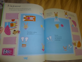 Activités pour les petites filles 2 - Usborne - Les lectures de Liyah