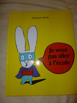 Je veux pas aller à l'école - Ecole des loisirs - Les lectures de Liyah