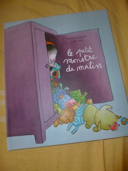 Le petit monstre du matin - Ecole des loisirs - Les lectures de Liyah