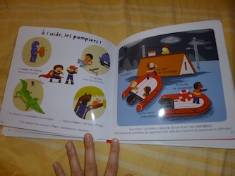 Les pompiers 2 - Larousse - Les lectures de Liyah