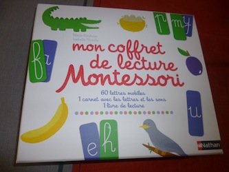 Mon coffret de lecture Montessori - Nathan - Les lectures de Liyah