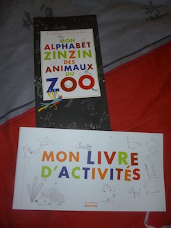 Alphabet zinzin des animaux du zoo 2 - DLMJ - Les lectures de Liyah