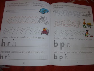 J'apprends l'alphabet 1 - Usborne - Les lectures de Liyah