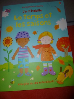 Le temps et les saisons - Usborne - Les lectures de Liyah