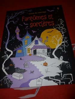 Coloriages fantome - Usborne - Les lectures de Liyah