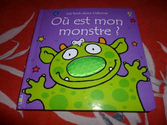 Ou est mon monstre - Usborne - Les lectures de Liyah