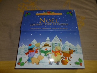 Noel livre puzzle - Usborne - Les lectures de Liyah