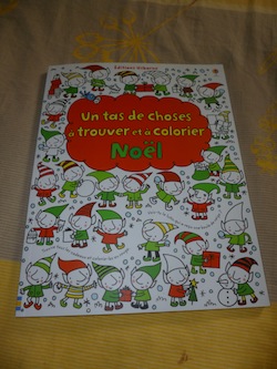 Un tas de choses à trouver noel - Usborne - Les lectures de Liyah