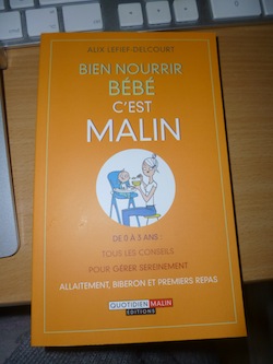 Guide Parental Bien nourrir bébé c'est malin - Leduc - Les lectures de Liyah