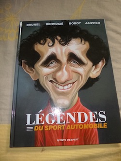 Legendes du sport automobile - Glenat - Les lectures de Liyah
